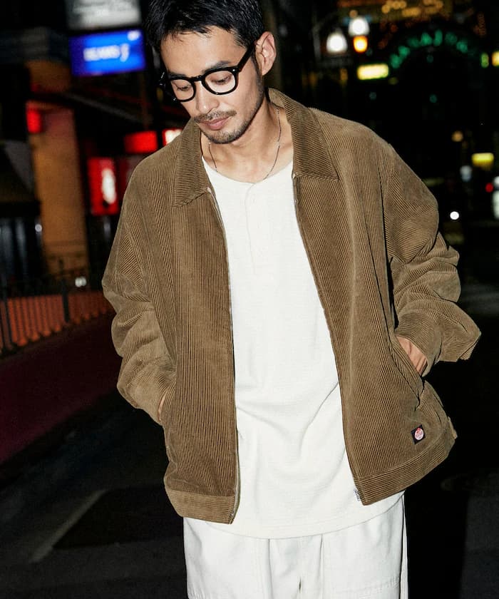 別注 CORDUROY WORK ZIP JACKET