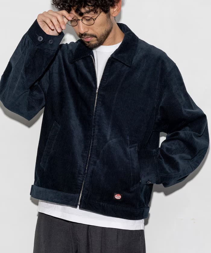 別注 CORDUROY WORK ZIP JACKET