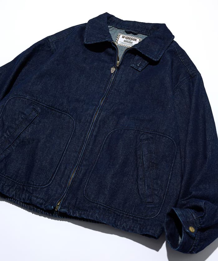 別注丹寧防雨外套