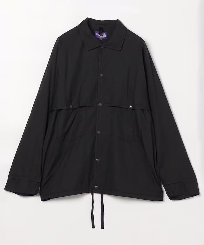 Garment Dyed Nylon Ripstop Field Shirt Jacket
