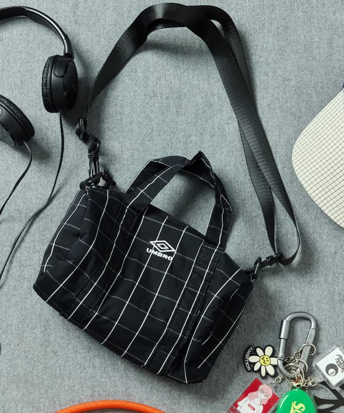 別注 Boston Mini Bag Check&Stripe