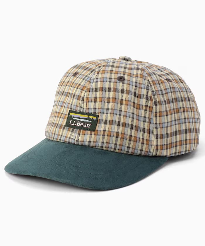 LB KTD PLAID 2-TONE CAP