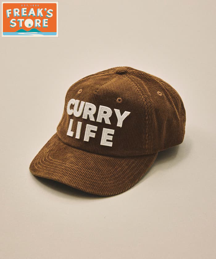 FREAK'S STORE for BEACH & FES 夏日燈芯絨 毛氈LOGO 棒球帽