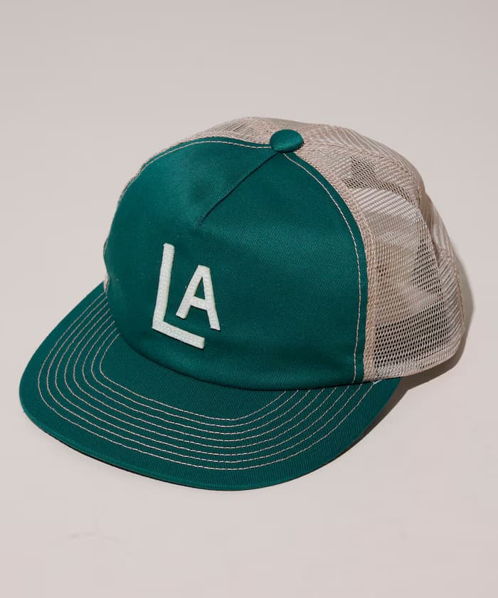 別注毛呢標誌斜紋網眼棒球帽