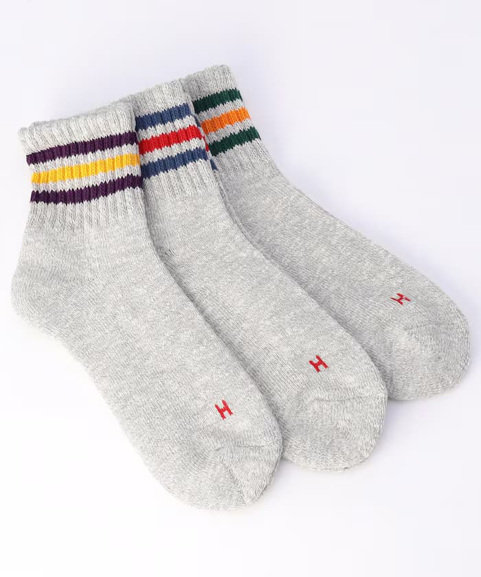 別注 斜紋三線中筒襪(25.0-27.0cm)