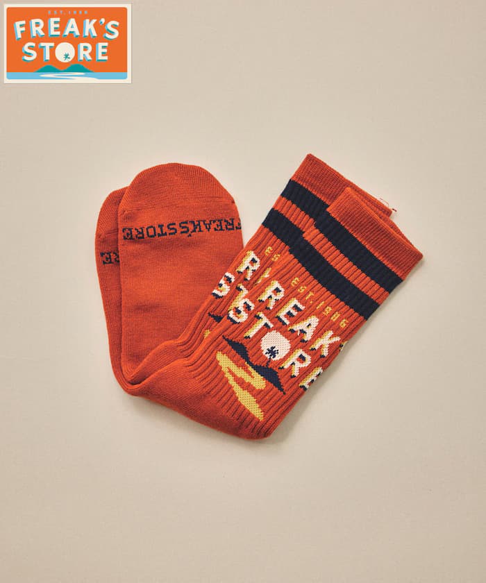 FREAK'S STORE for BEACH & FES 提花管狀襪
