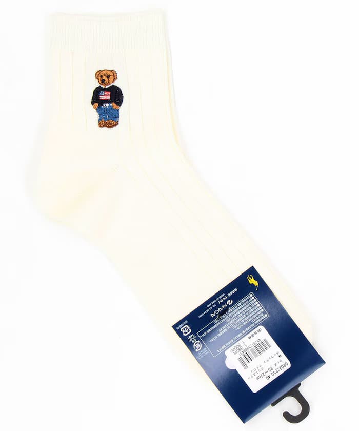 Polo Bear 四分之一筒襪