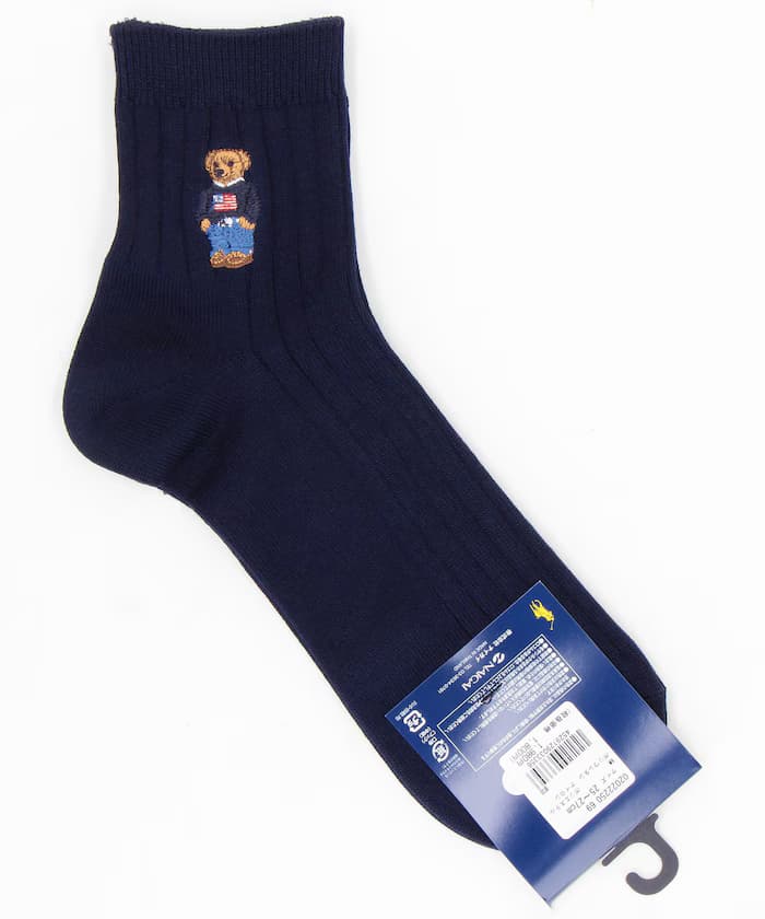 Polo Bear 四分之一筒襪