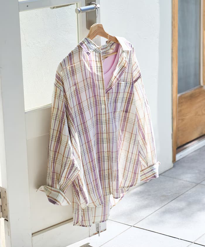 印度風純棉 長袖 透膚襯衫