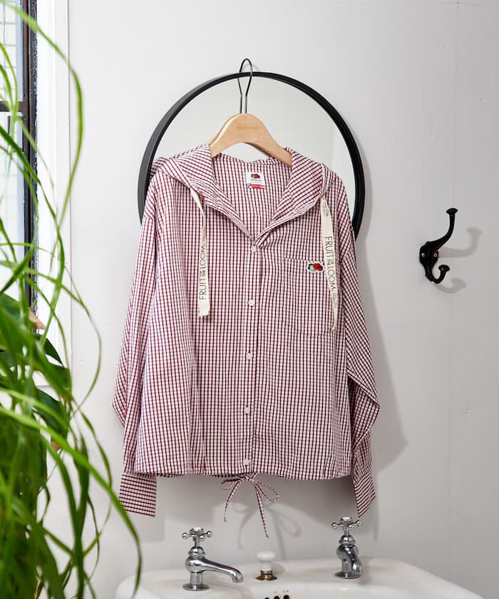 別注 多色連帽短版襯衫