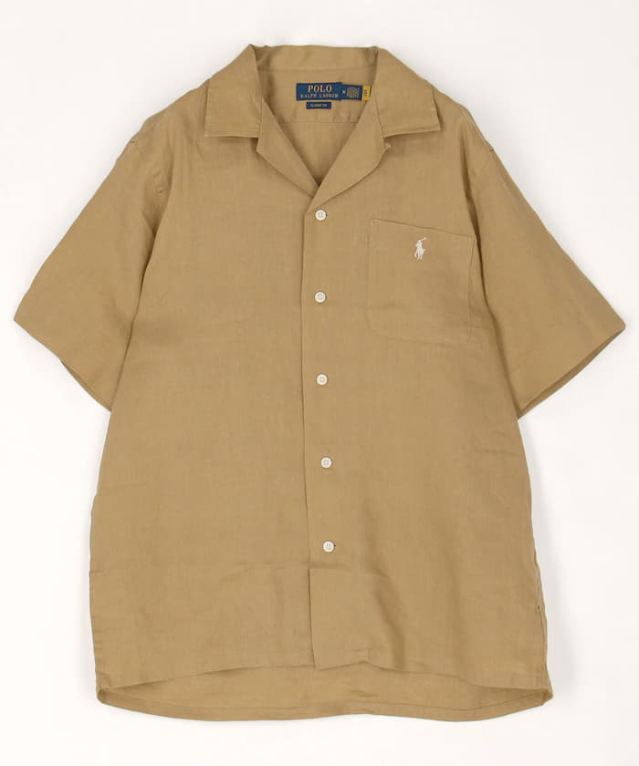 經典版型亞麻露營襯衫