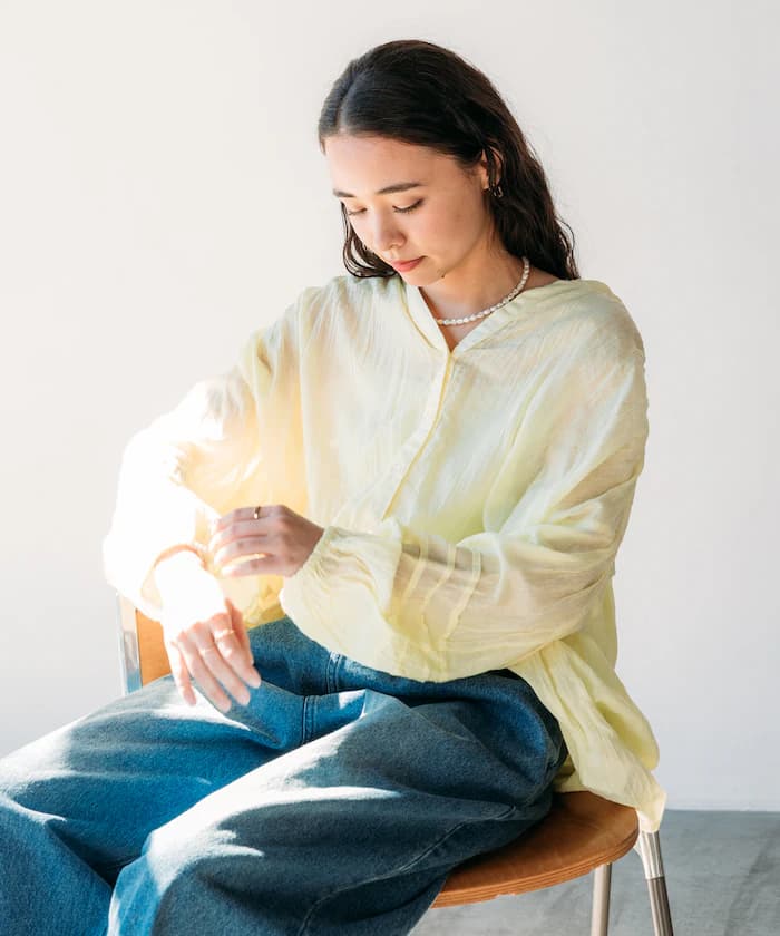 印度單層紗罩衫