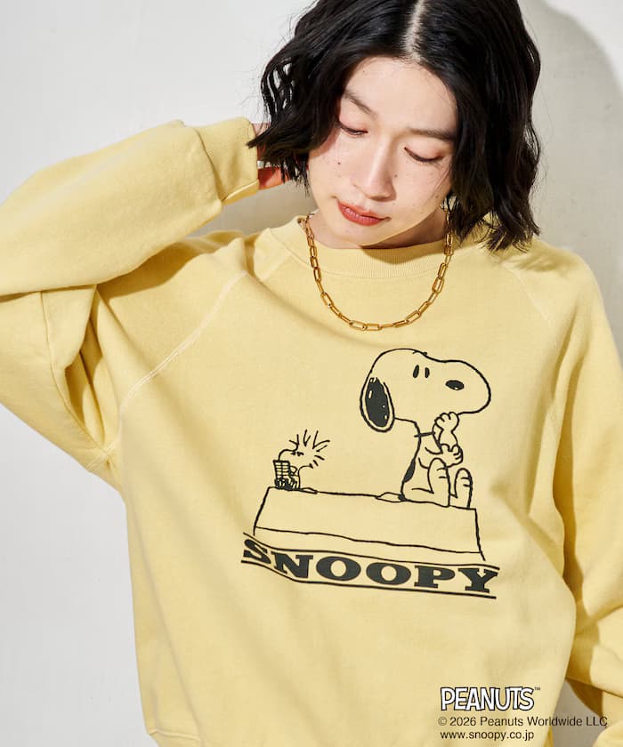 【Snoopy】復古風印花衛衣