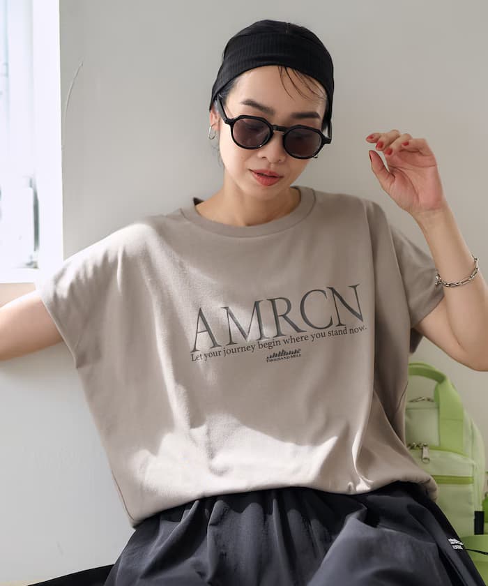 Americana × THOUSAND MILE × FREAK'S STORE 聯名限定 法式短袖T恤 裙子套裝