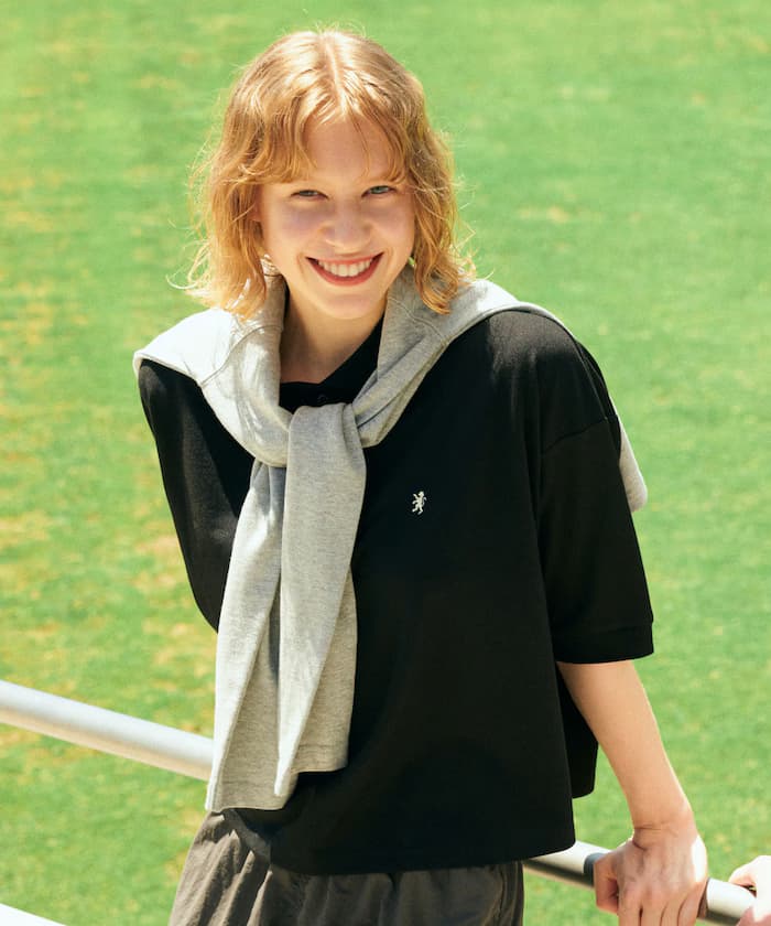 POLO COLLAR DOLMAN SLEEVE P.O.