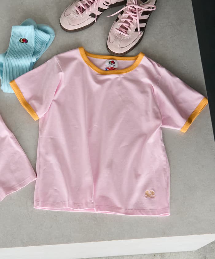 別注配色羅紋天竺T恤