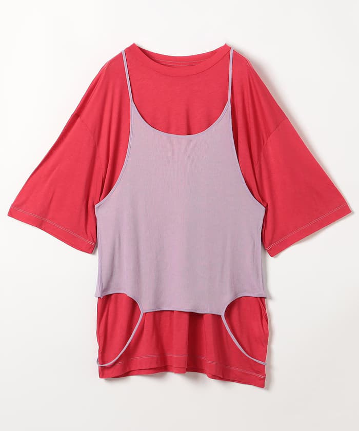 Camisole Top Loose Fitting Tee Unit Tops