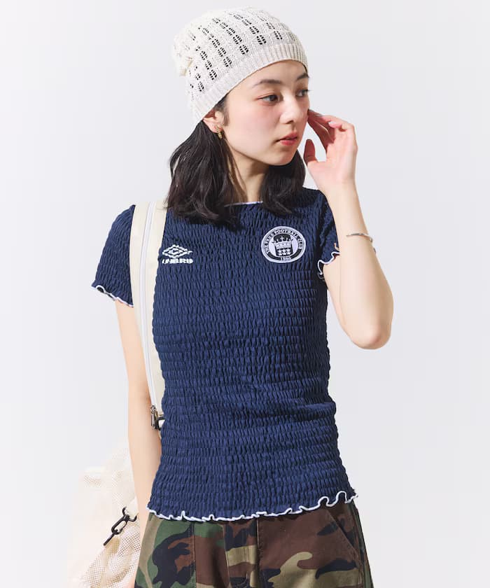 別注 SHIRRING T-SHIRT