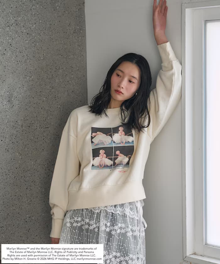 瑪麗蓮·夢露 BURST SHOT 衛衣