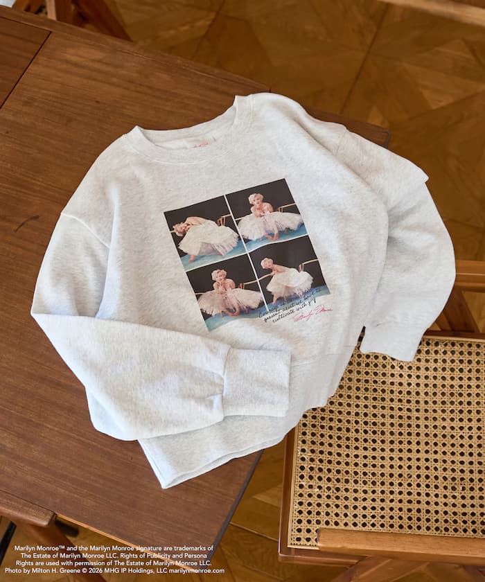 瑪麗蓮·夢露 BURST SHOT 衛衣