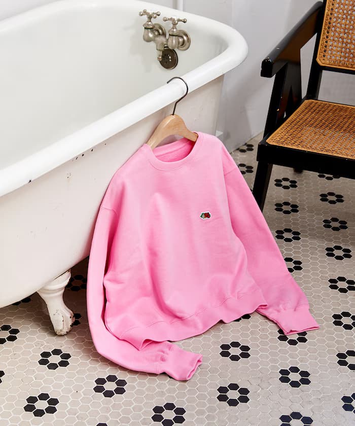 別注 裏毛 刺繡LOGO 衛衣套頭衫