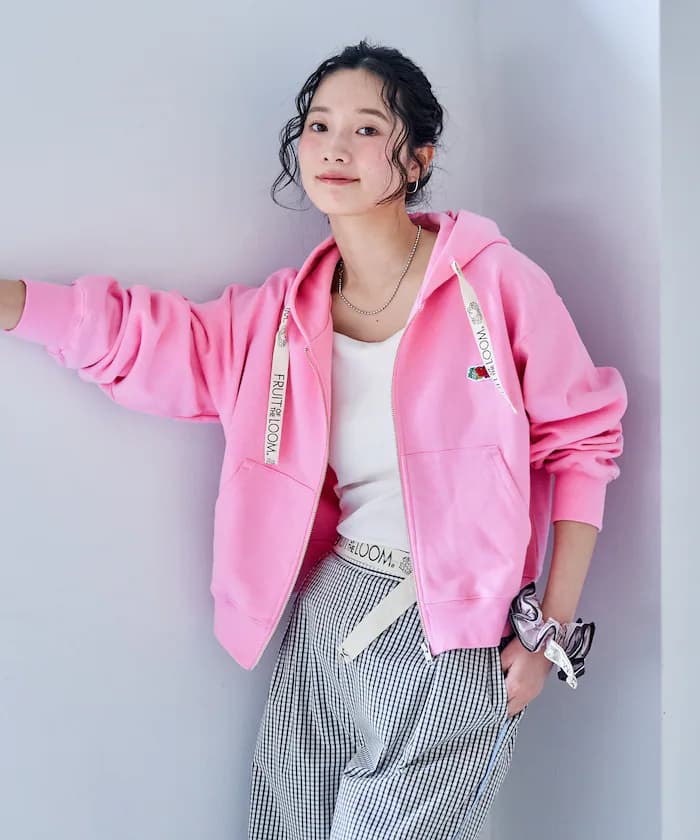 別注 裏毛 拉鏈連帽衫