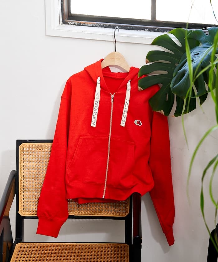 別注 裏毛 拉鏈連帽衫