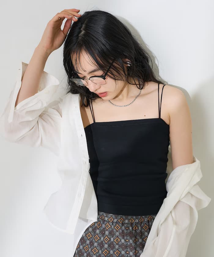 平口杯墊細肩帶背心