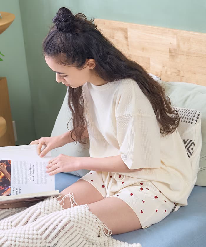 FRUIT OF THE LOOM × FREAK'S STORE 限定別注素面T恤愛心短褲組合