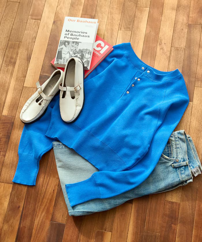 ＜新色追加＞短版快扣拉格蘭亨利領針織衫