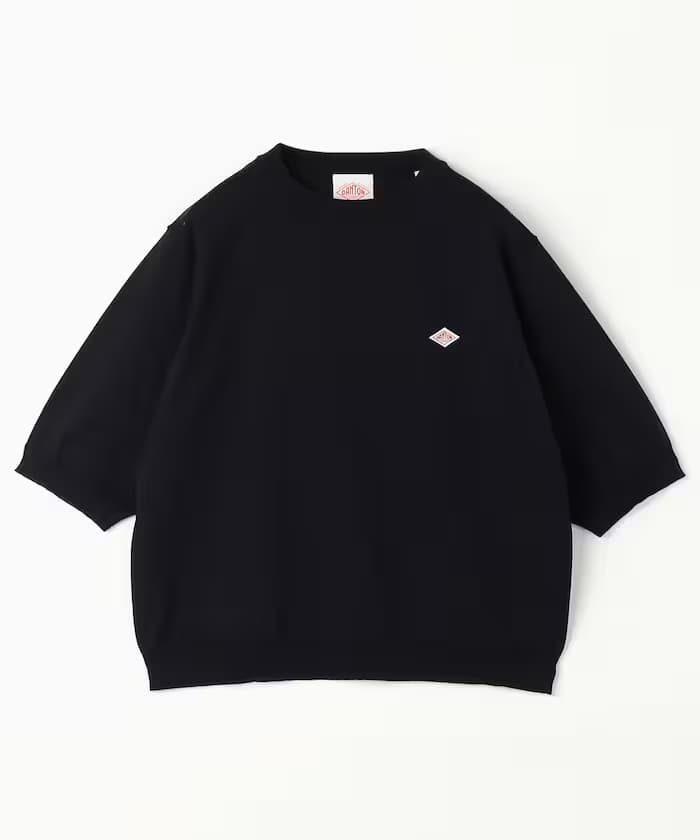 Women's Jersey Knit Half Sleeve Crew Neck Pullover