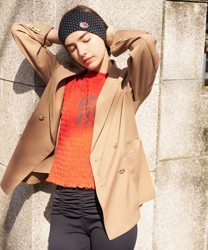 別注 褶皺 Logo T恤