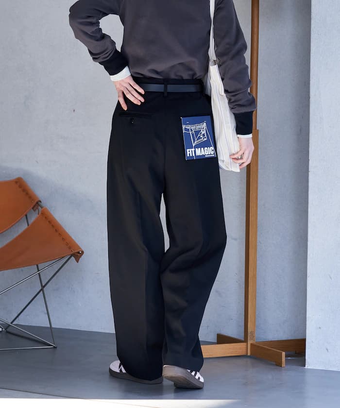 FIT MAGIC 魔力皮帶 斯文褲子