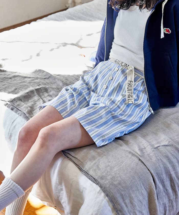 別注 多色條紋 短褲