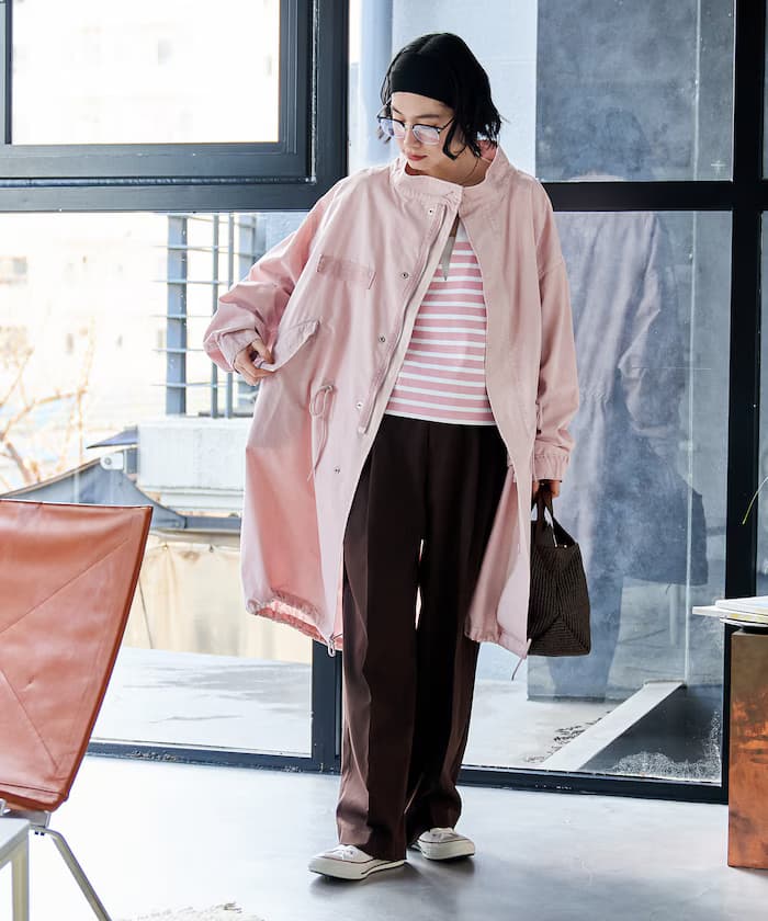 M-65 褪色加工長版莫茲大衣