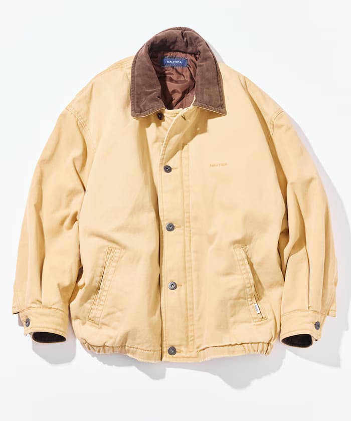 女款中綿破壞感鴨絨夾克