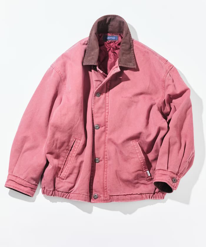 女款中綿破壞感鴨絨夾克