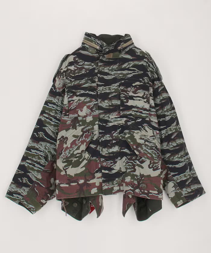 Alpha double-end camouflage field jacket