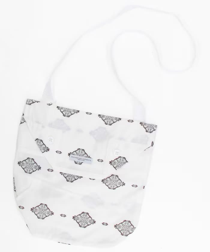 Shoulder Pouch-Cotton Ikat Print