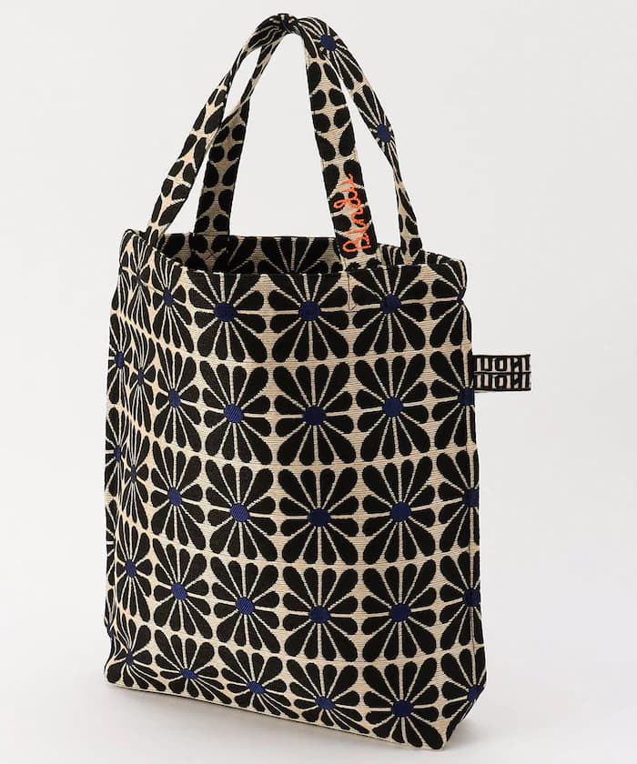 Cup flower Jacquard Reverse Tote