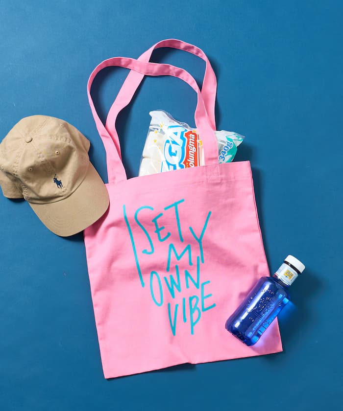 MESSAGE LOGO 托特包 限定展開