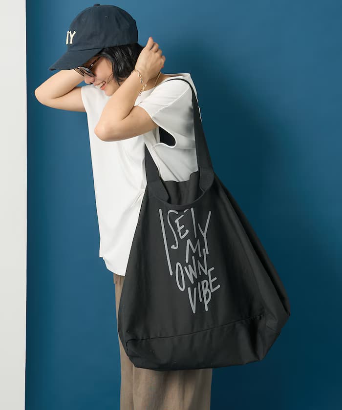 訊息標誌大托特包