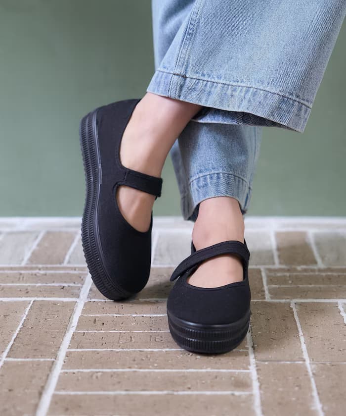 別注 Mary Jane 平底鞋