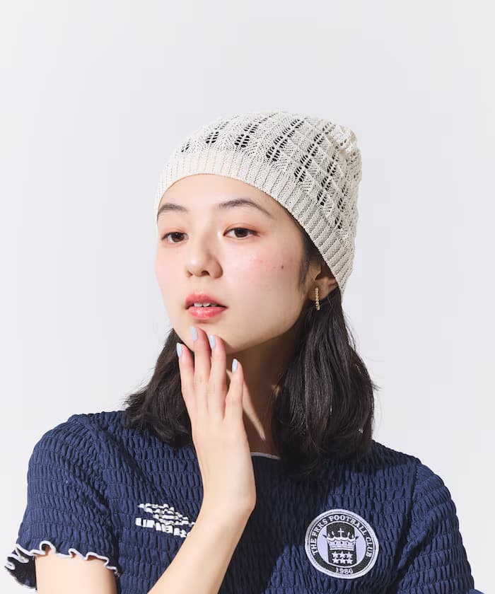 針織衫帽鉤針編