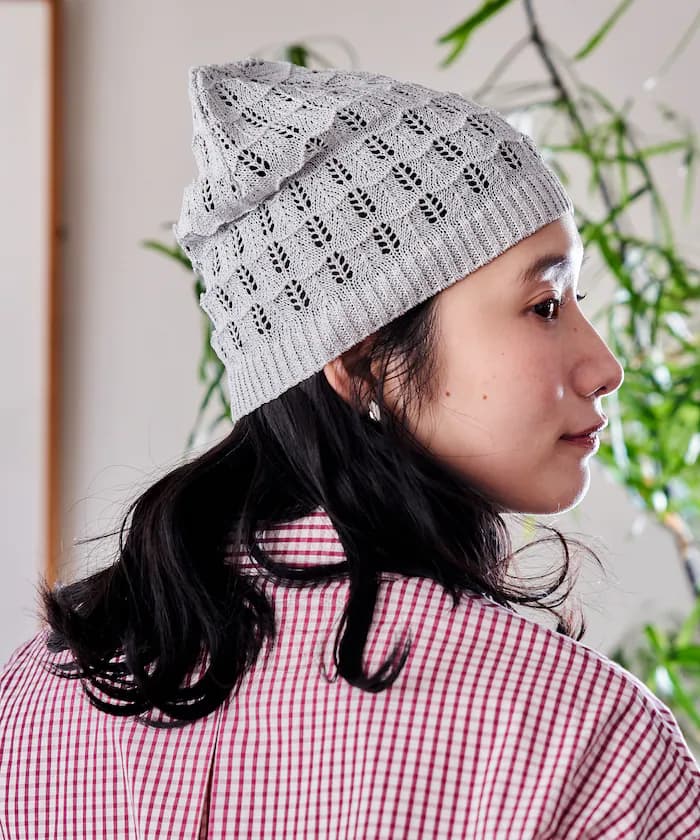 針織衫帽鉤針編