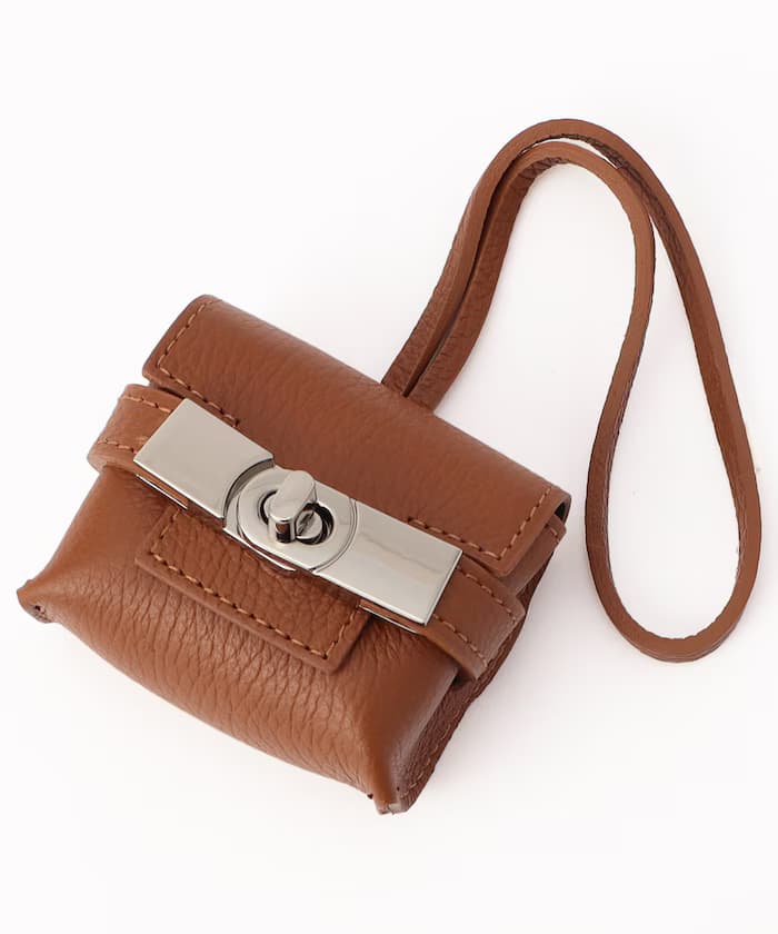 皮革扣環鑰匙圈 — 1/5