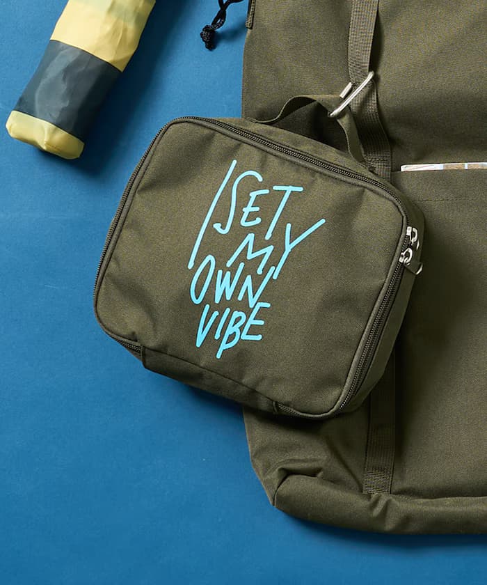 訊息標誌化妝包