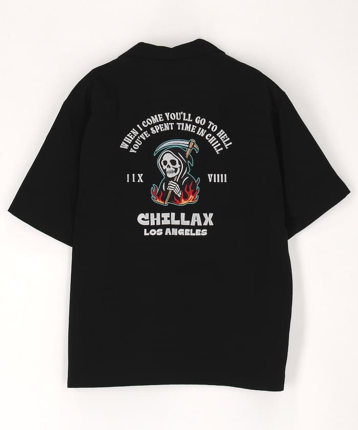 絲滑觸感刺繡BIG襯衫 【限定展開】