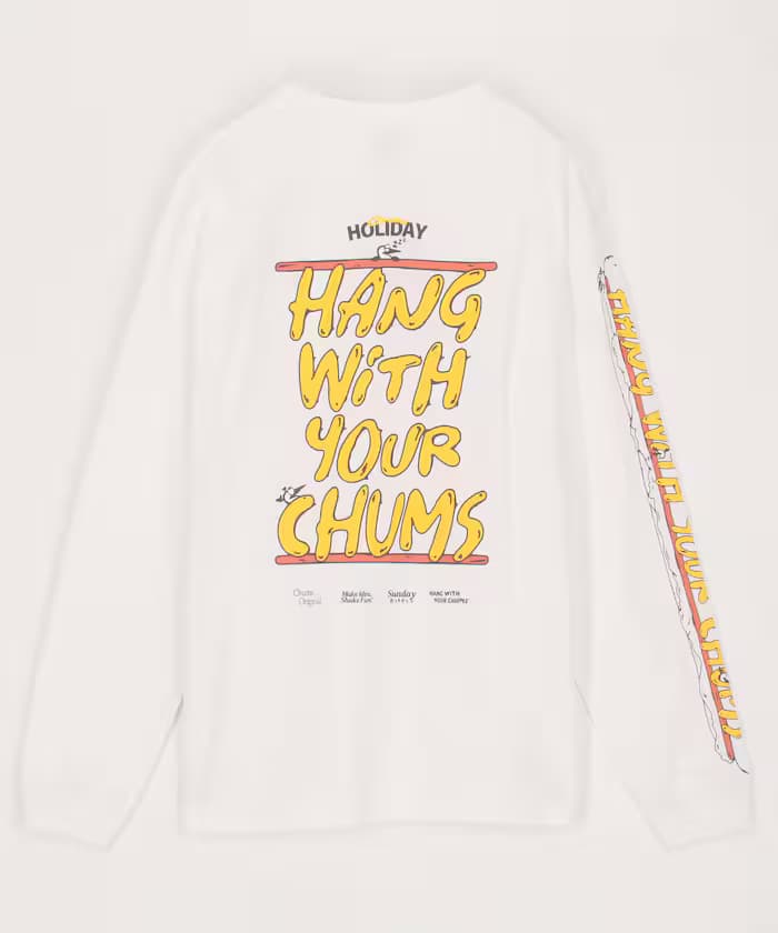 CHUMS 熱狗長袖T恤 【限定展開】