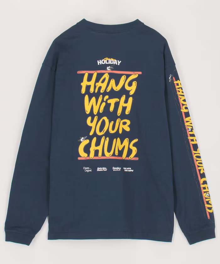 CHUMS 熱狗長袖T恤 【限定展開】